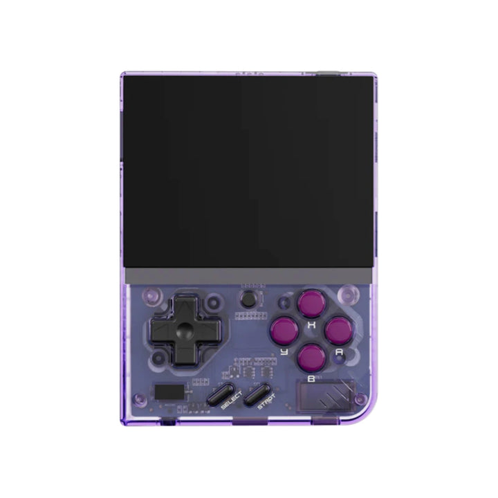 Miyoo Mini V3 in Transparent purple