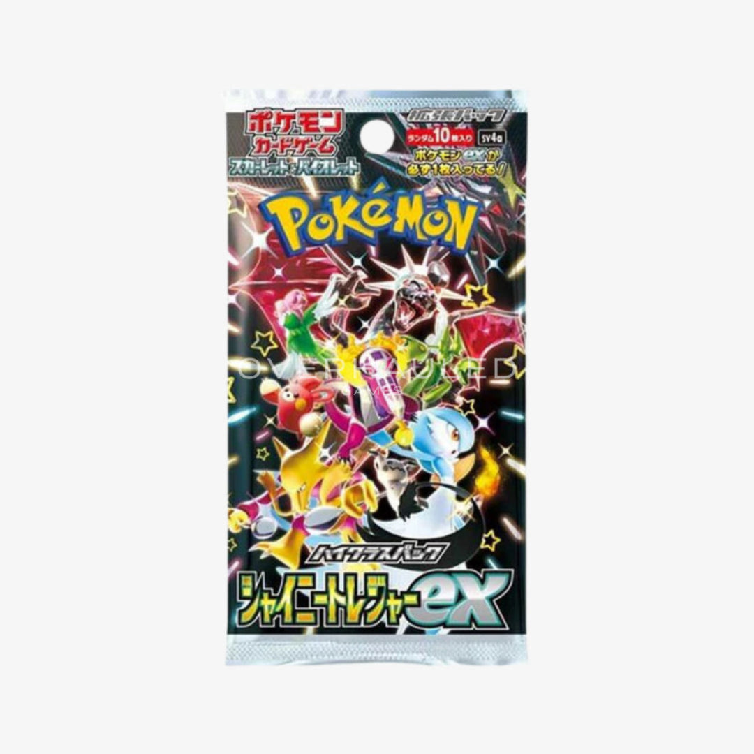 POCKET GAMES - Pokémon Shiny Treasure ex (SV4a) Booster pack Pokémon Jap