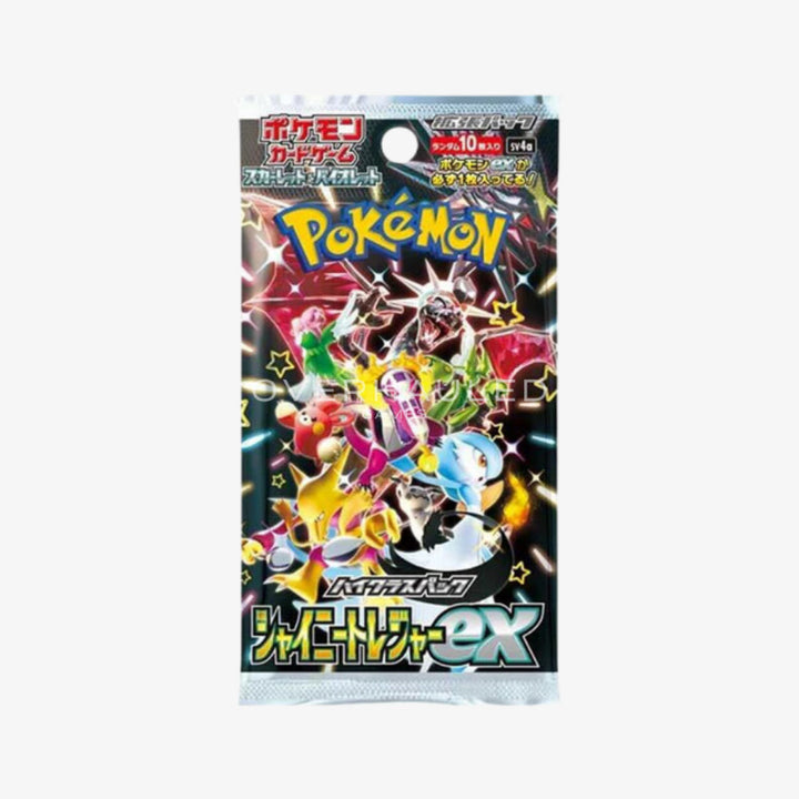 POCKET GAMES - Pokémon Shiny Treasure ex (SV4a) Booster pack Pokémon Jap