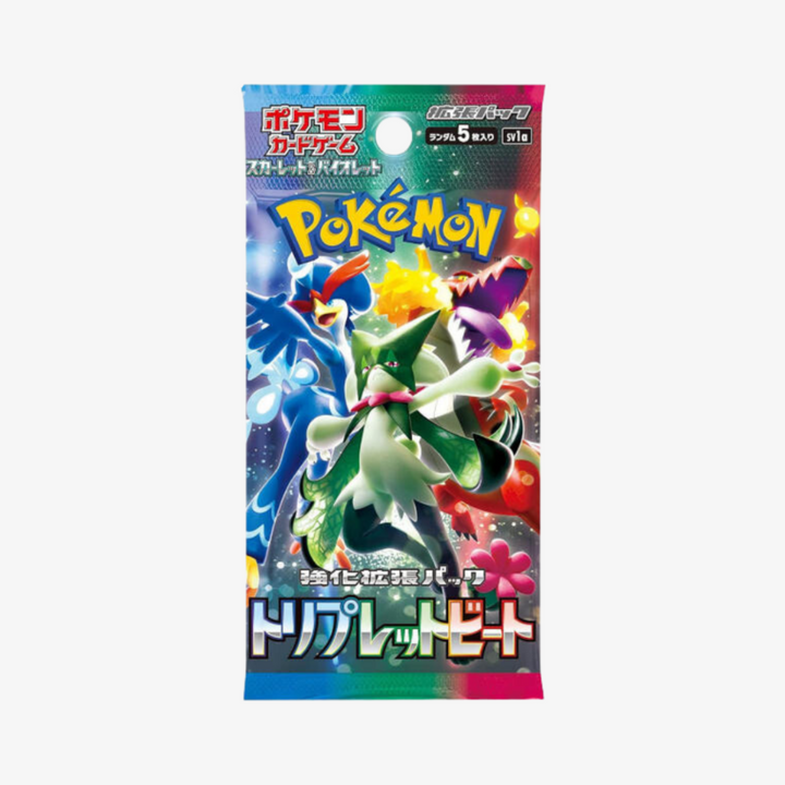 POCKET GAMES - Pokémon Triplet Beat (SV1A) Booster pack Pokémon Jap