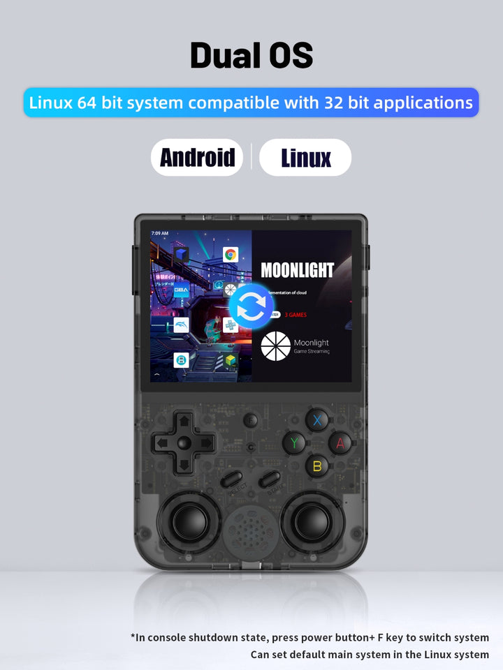 Anbernic RG353V: Dual operating system (android & Linux)