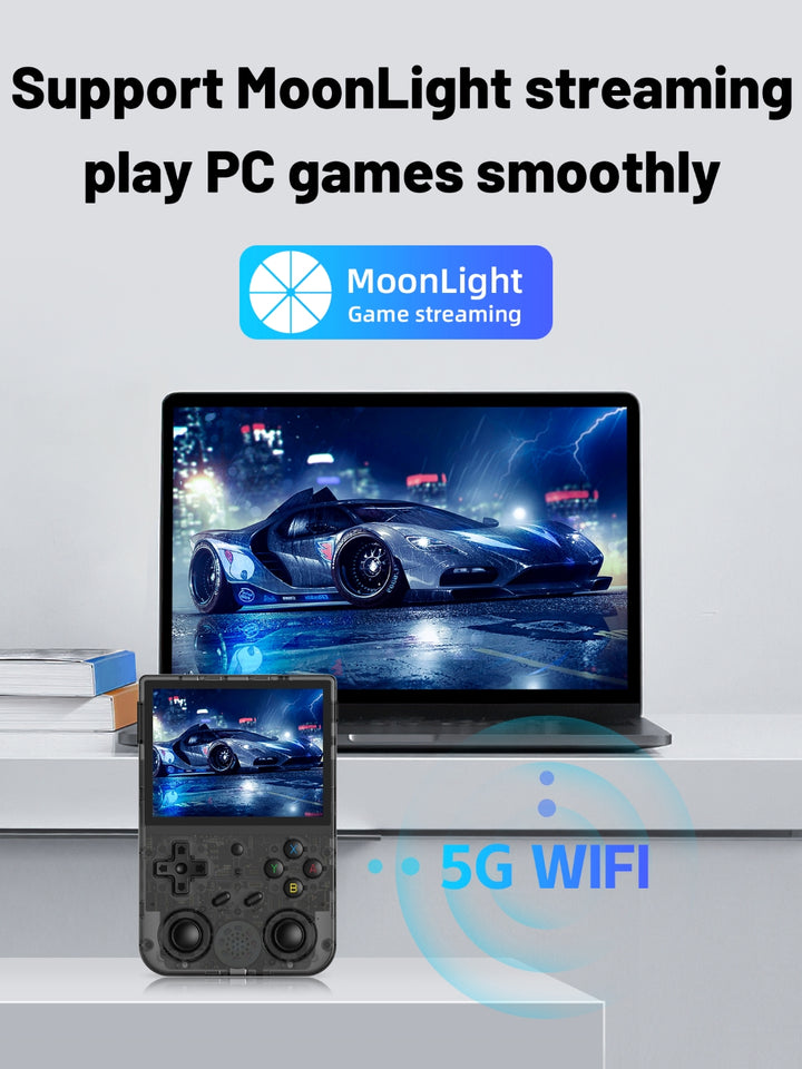 Anbernic RG353V: Supports Moonlight streaming to play on PC via 5G wifi