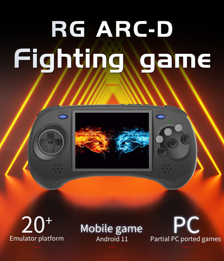 Anbernic RG ARC-D emulates 20+ platforms with Partial PC ported games.