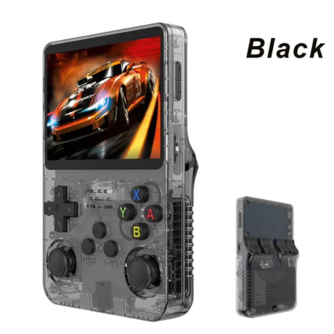Pocket Games R36S in black