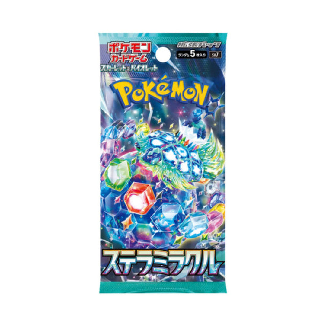 POCKET GAMES - Pokémon Stellar Miracle (SV7) Booster pack Pokémon Jap