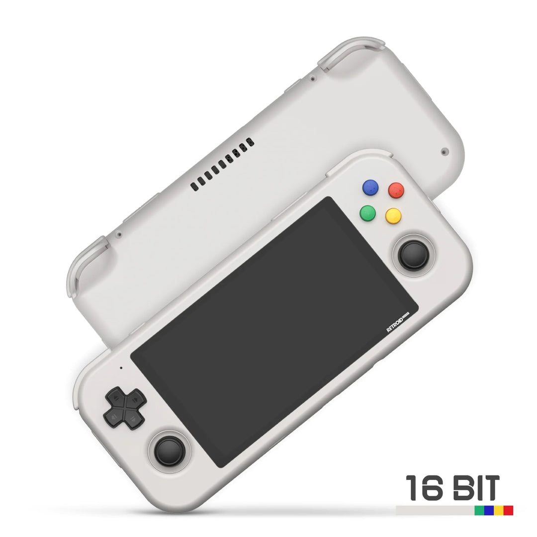 Photo of the Retroid Pocket 3 plus in 16bit colour