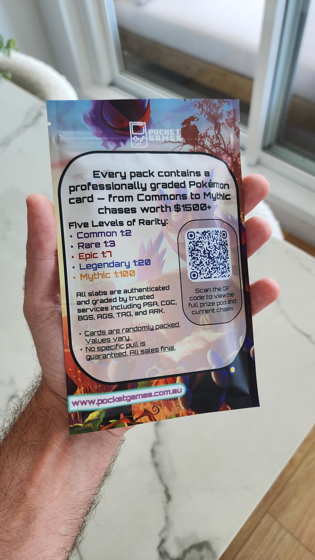 Pocket Games Mystery Slabs Vol. 2 – Graded Pokémon Card Mystery Box