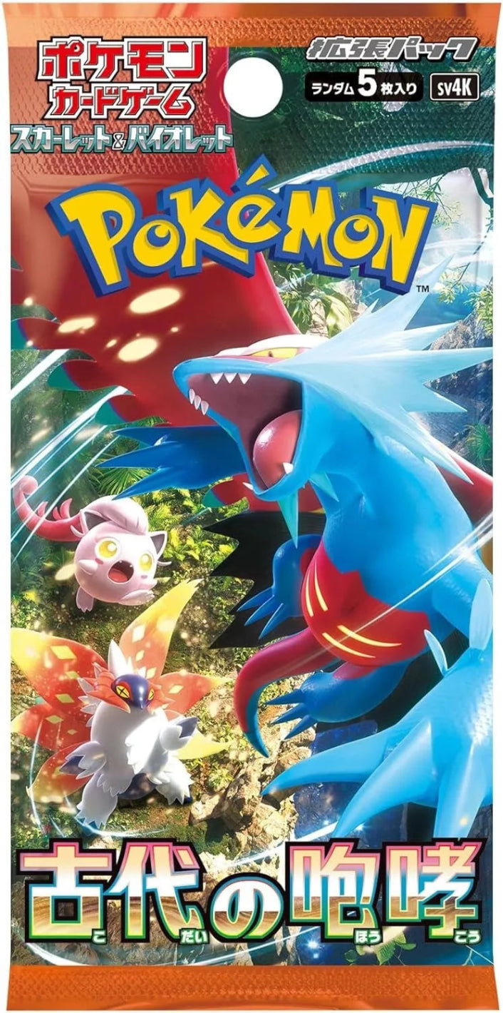 POCKET GAMES - Pokémon Ancient Roar (SV4K) Booster pack Pokémon Jap