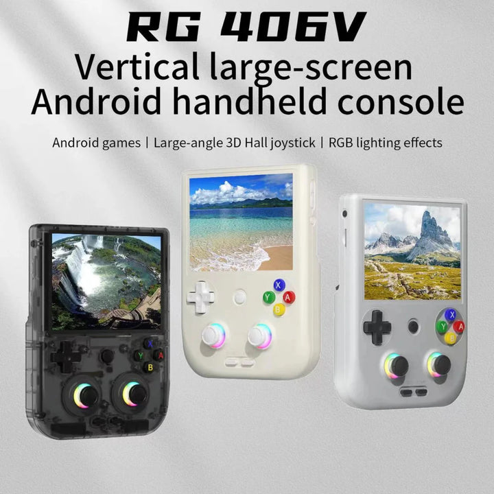 Pocket Games Abernic RG406V Vertical large screen handheld console