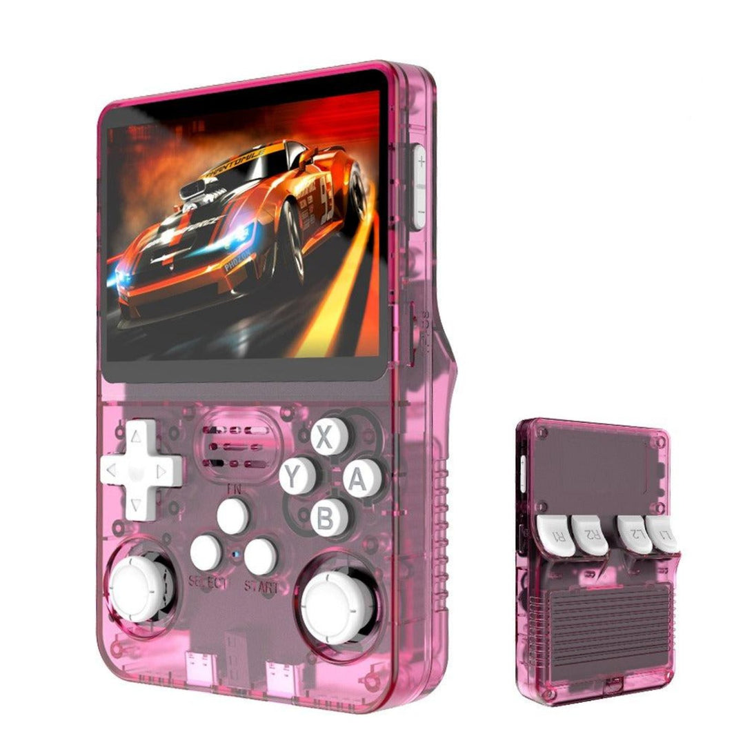 Game Console R36S in Ice Pink