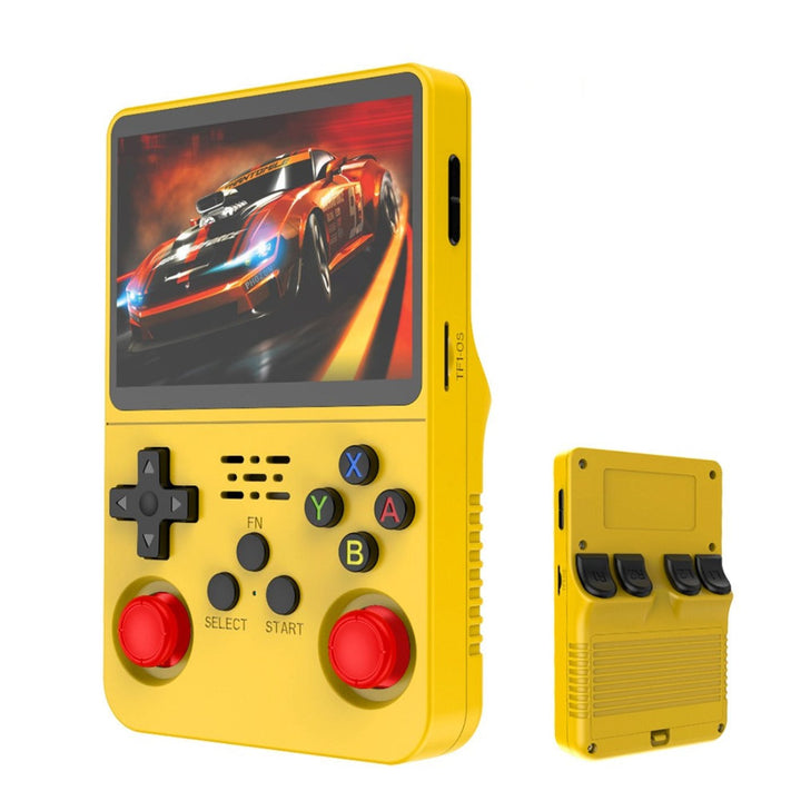 Game Console R36S in Pikachu