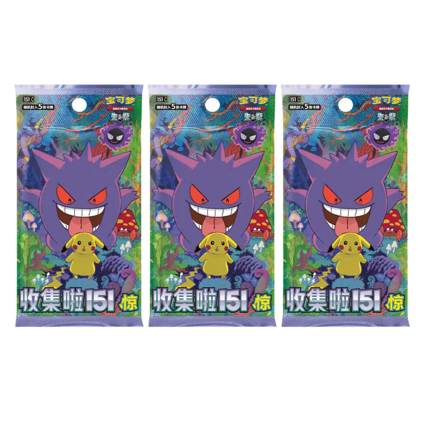 POCKET GAMES - Pokémon TCG: Collect 151 Surprise Coin Blind Box ‘Gengar’ (Simplified Chinese) Default Title Pokémon Chinese
