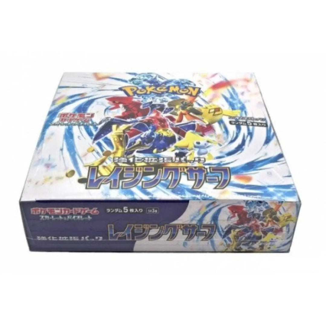 SV3a Sealed Box (SV3a) - Japanese Sealed, 150 Cards, Scarlet & Violet Era Pokemon Raging Surf Booster Box SV3a Sealed Box (SV3a) - Japanese Sealed, 150 Cards, Scarlet & Violet Era Pokemon Raging Surf Booster Box