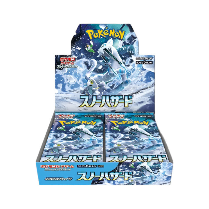 POCKET GAMES - Pokémon Snow Hazard (SV2P) Booster pack Pokémon Jap