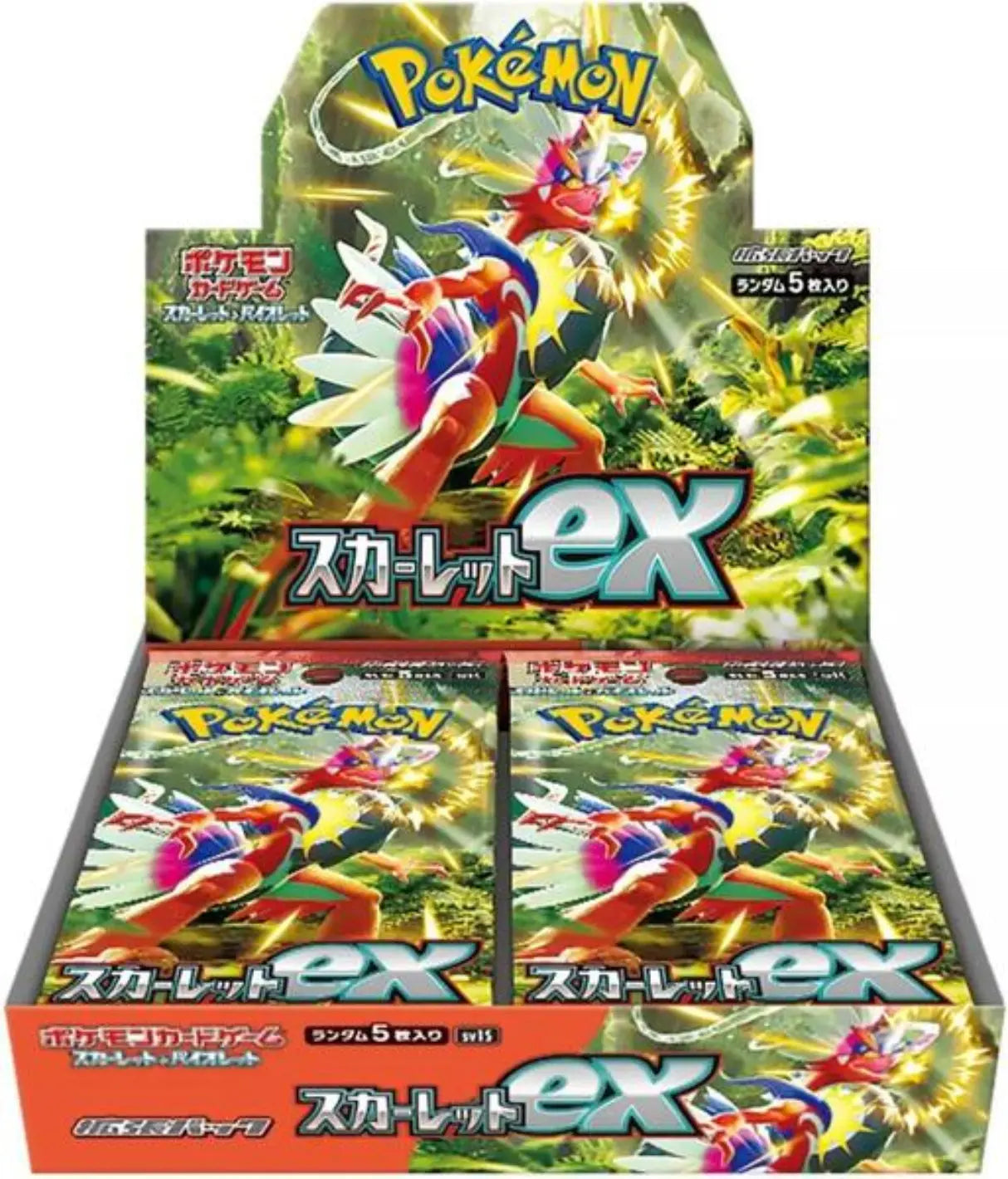 POCKET GAMES - Pokémon Scarlet ex (SV1S) Booster pack Pokémon Jap