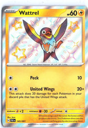 Wattrel Shiny Rare 145/091 SV: Paldean Fates PAF