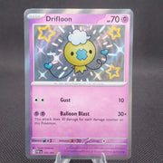 Drifloon Shiny Rare 155/091 SV: Paldean Fates NM