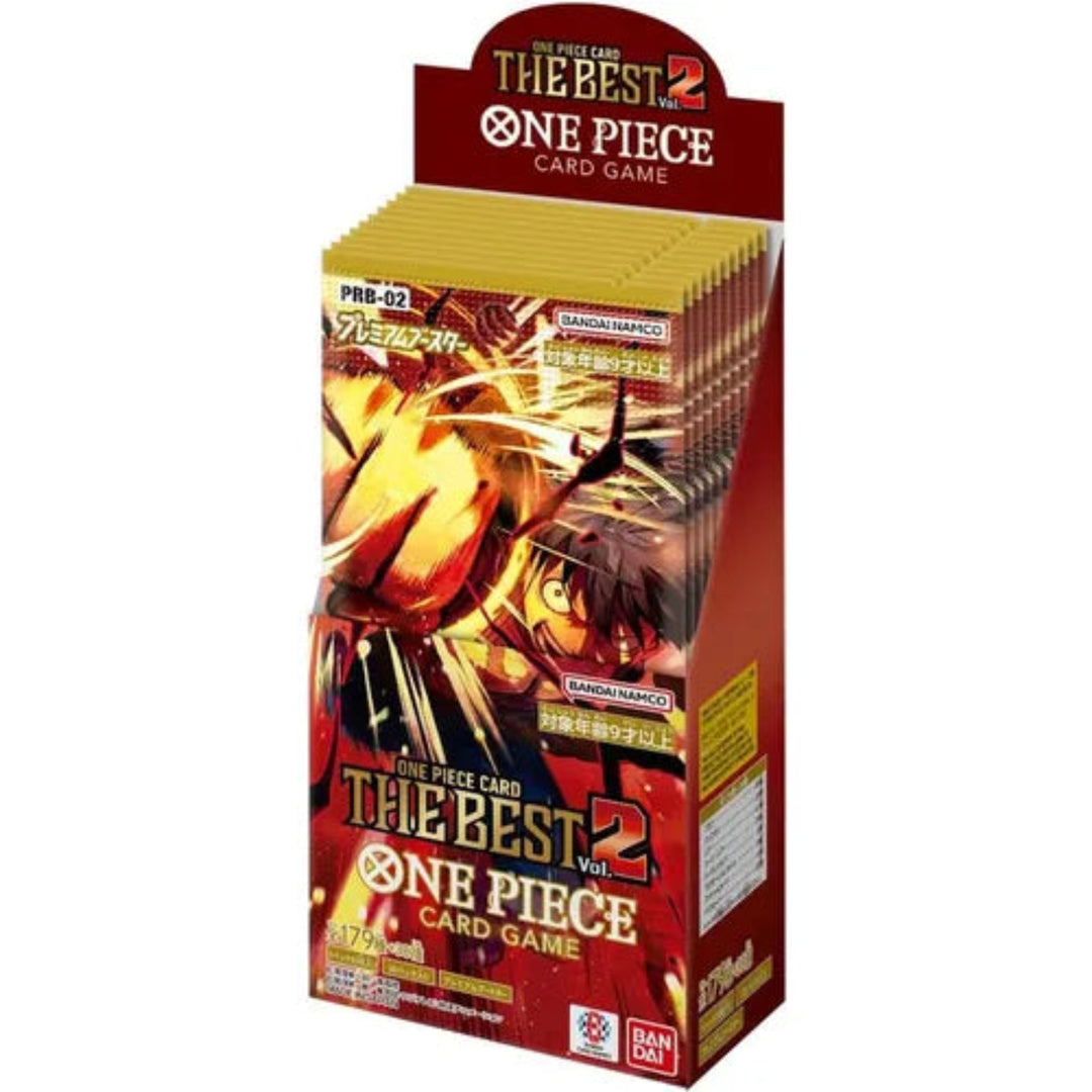POCKET GAMES - One Piece TCG (PRB-02) – Premium Booster The Best Vol.2 Booster Box & Pack [JP] Booster pack Japanese OP
