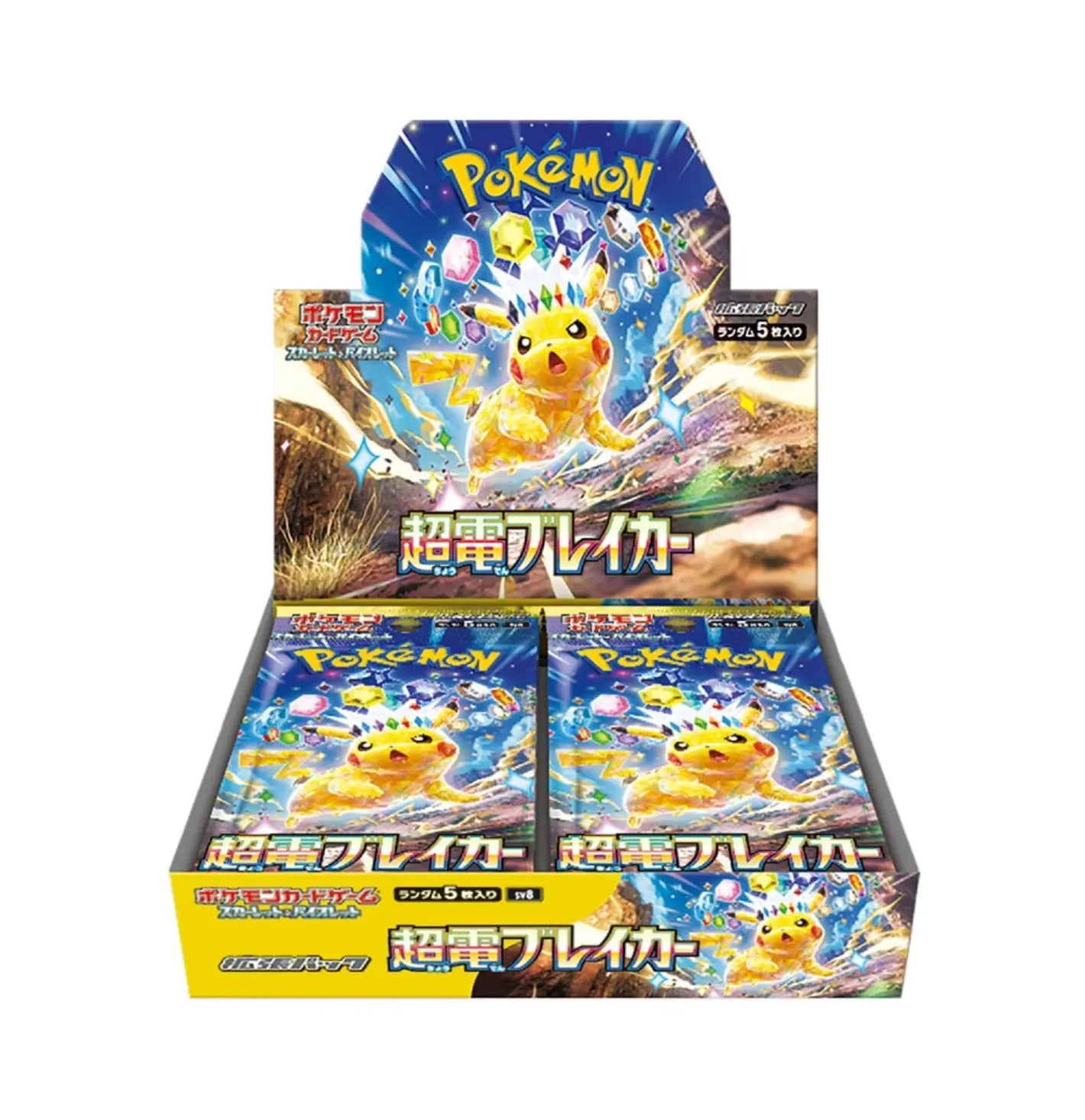 POCKET GAMES - Pokémon Super Electric Breaker (SV8) Booster pack Pokémon Jap