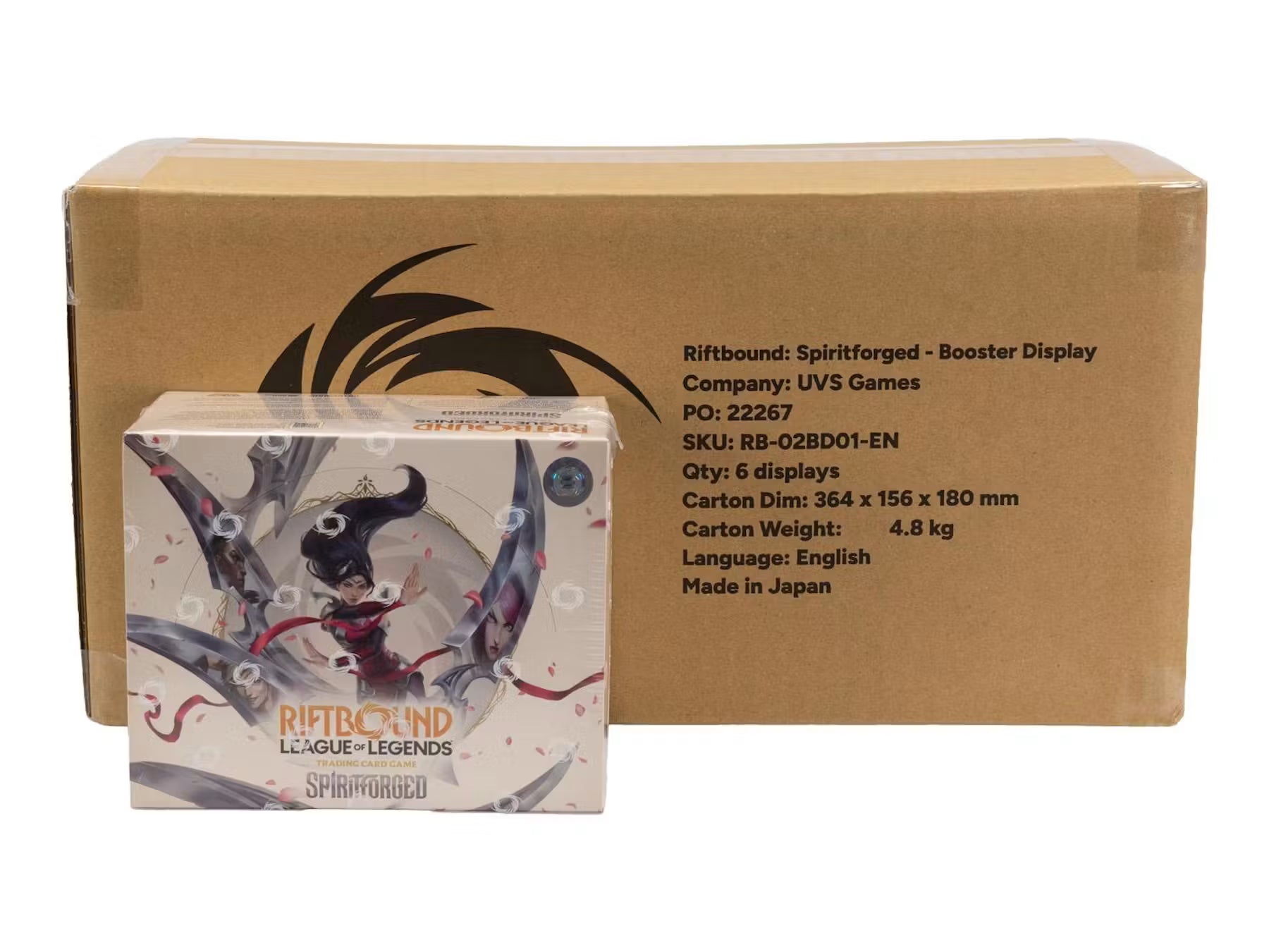 Sealed riftbound spiritforged Case