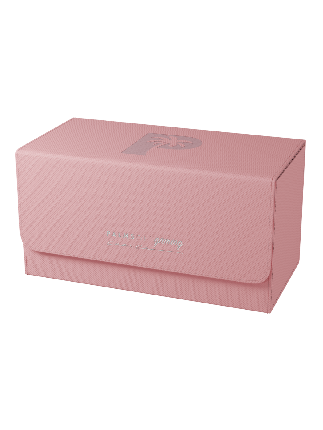 Collector's Series Graded Card Storage Case - Large Pink rectangular box with a logo on a white background