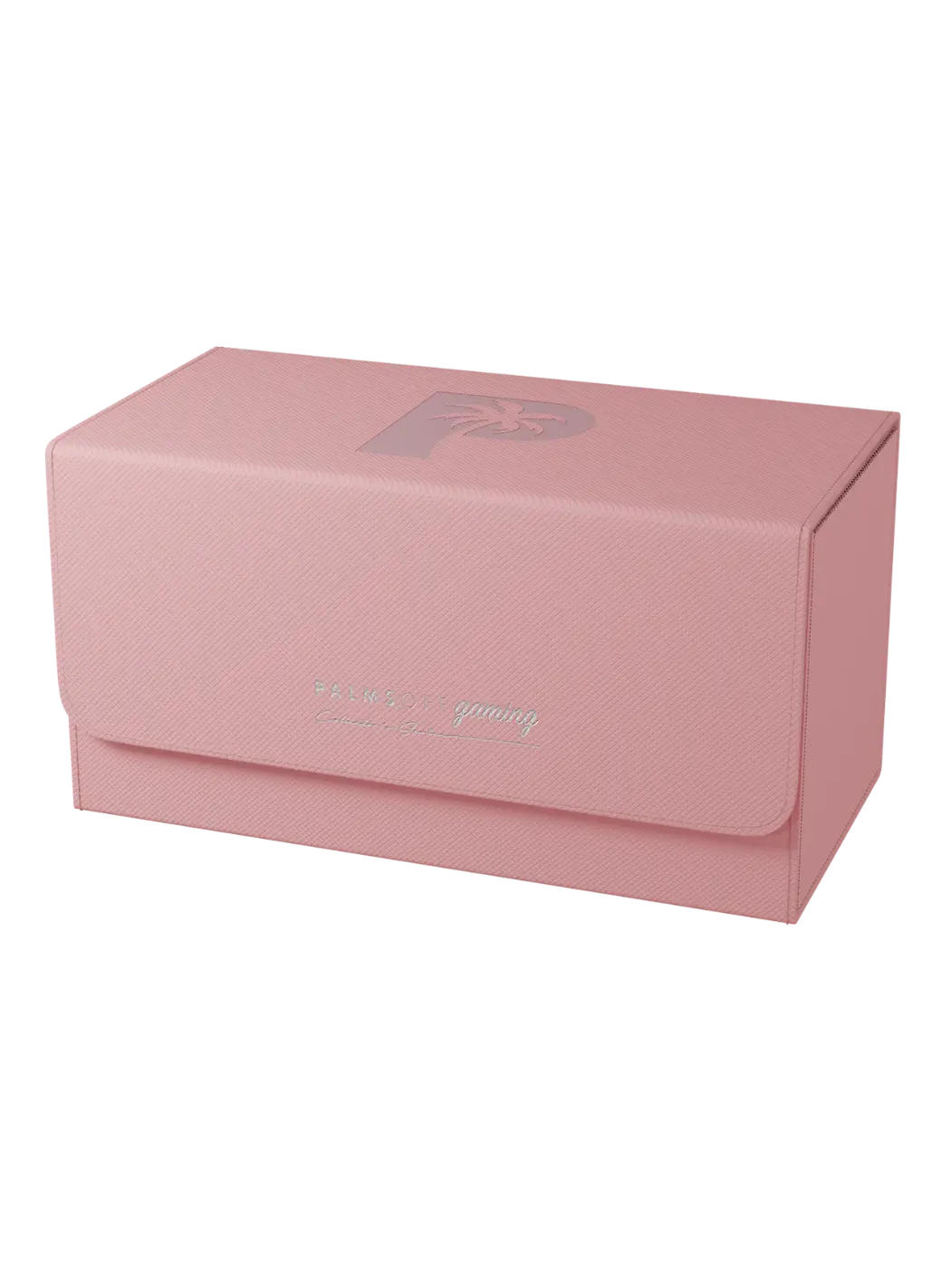 Collector's Series Graded Card Storage Case - Large Pink rectangular box with a logo on a white background