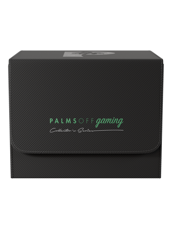 POCKET GAMES - Palms Off Gaming: Collector’s Series Graded Card Storage Case (Medium, 40 Slabs) Black TCG Accessories