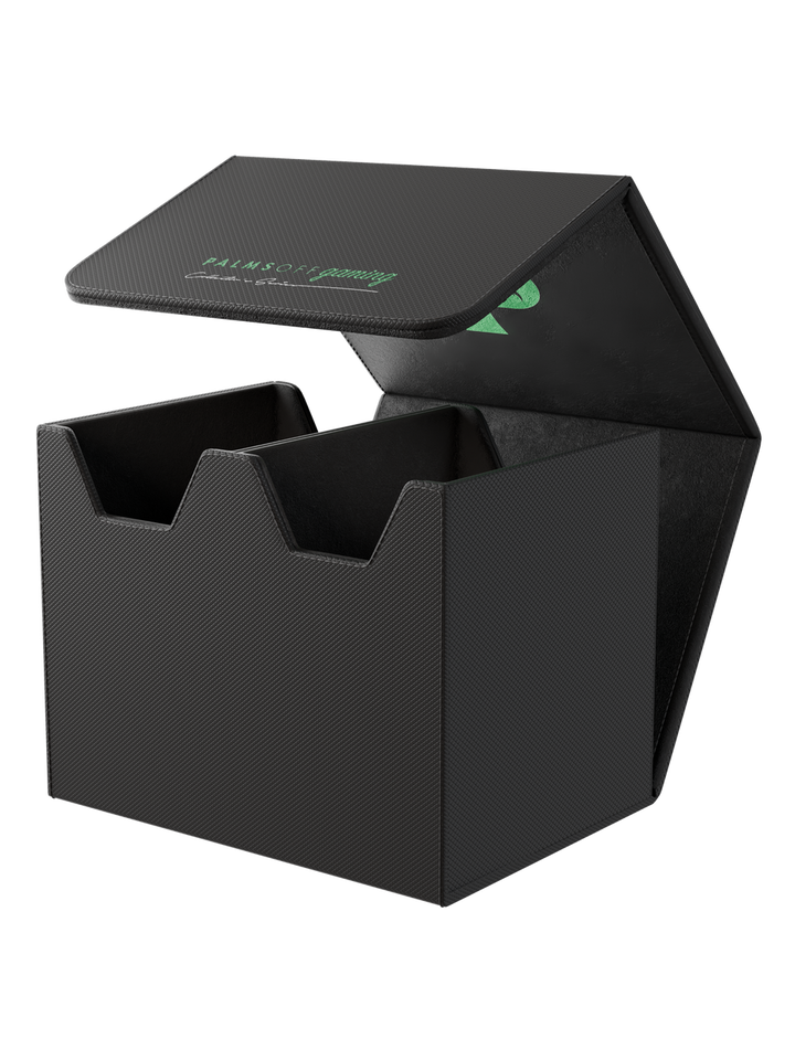 POCKET GAMES - Palms Off Gaming: Collector’s Series Graded Card Storage Case (Medium, 40 Slabs) Black TCG Accessories