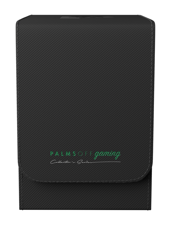 POCKET GAMES - Palms Off Gaming: Collector’s Series Graded Card Storage Case (Small) Black TCG Accessories