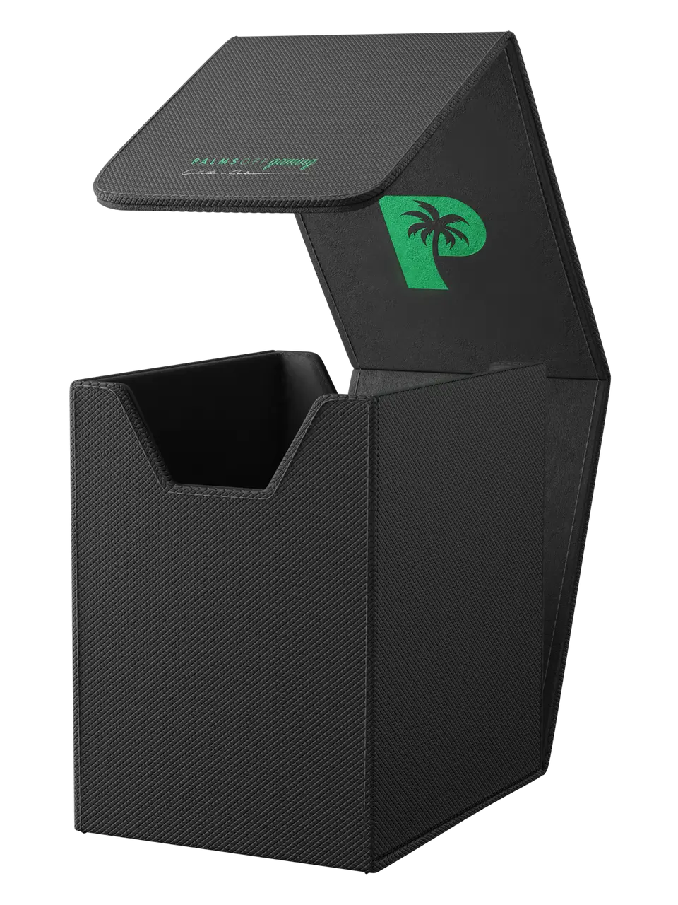 POCKET GAMES - Palms Off Gaming: Collector’s Series Graded Card Storage Case (Small) Black TCG Accessories