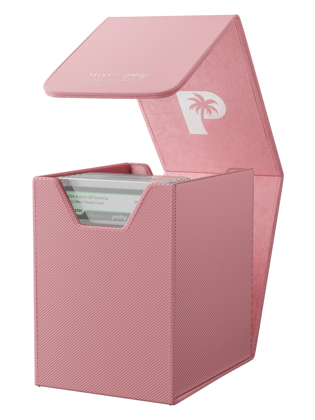 POCKET GAMES - Palms Off Gaming: Collector’s Series Graded Card Storage Case (Small) Pink TCG Accessories