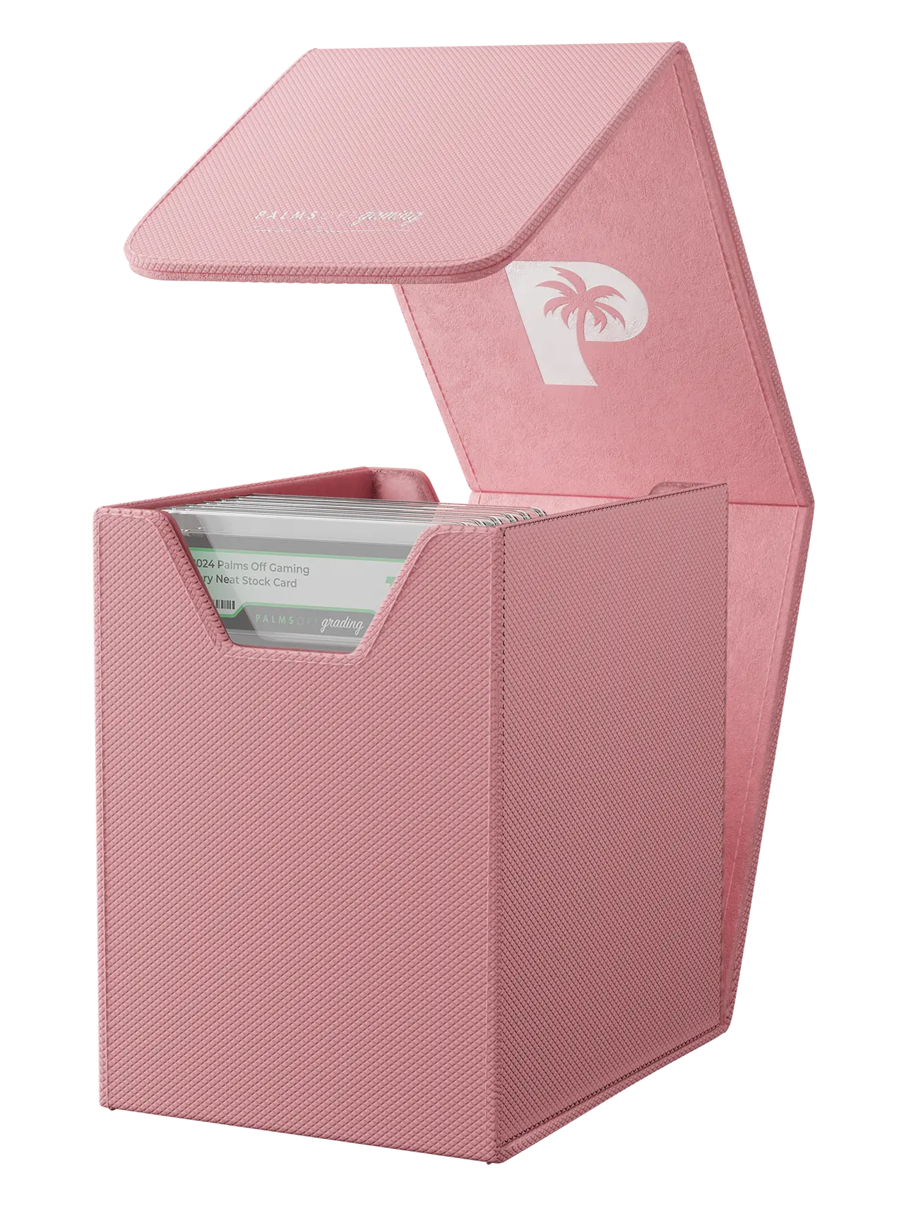 POCKET GAMES - Palms Off Gaming: Collector’s Series Graded Card Storage Case (Small) Pink TCG Accessories