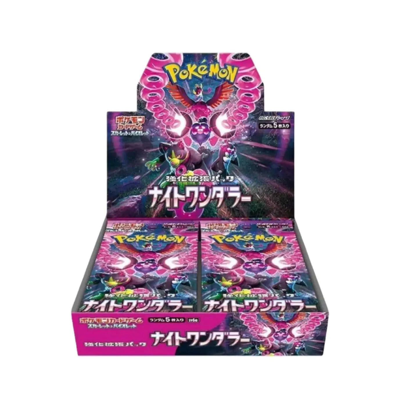 POCKET GAMES - Pokémon Night Wanderer (SV6a) Booster pack Pokémon Jap