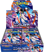 Pokémon trading card game box featuring Mega Ninjaspin with colorful design