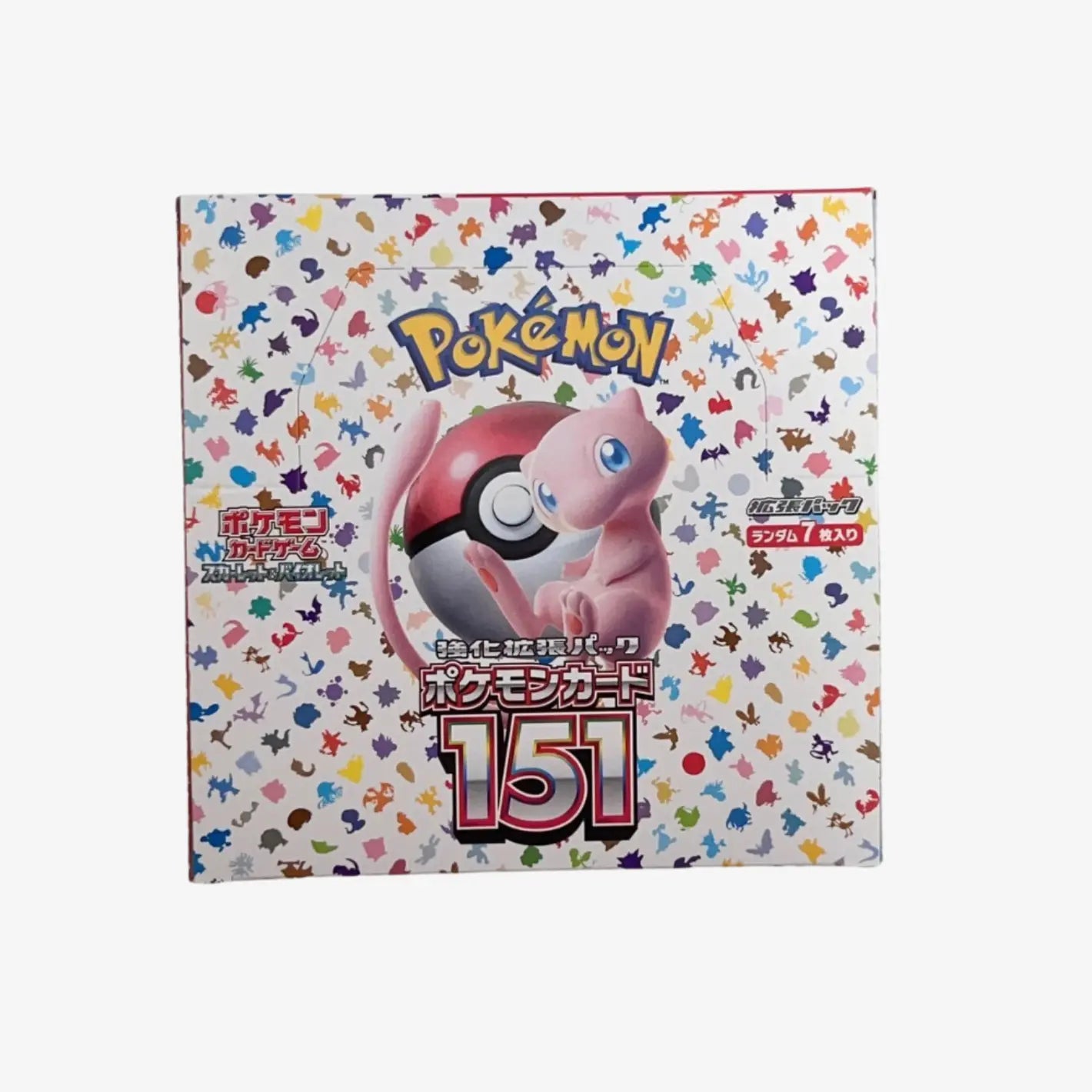 POCKET GAMES - Pokémon 151 Booster Box (SV2a) Box Pokémon Jap