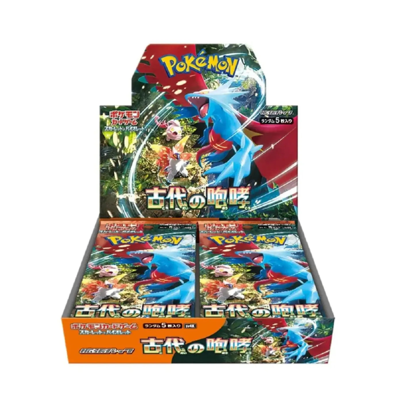 POCKET GAMES - Pokémon Ancient Roar (SV4K) Booster pack Pokémon Jap