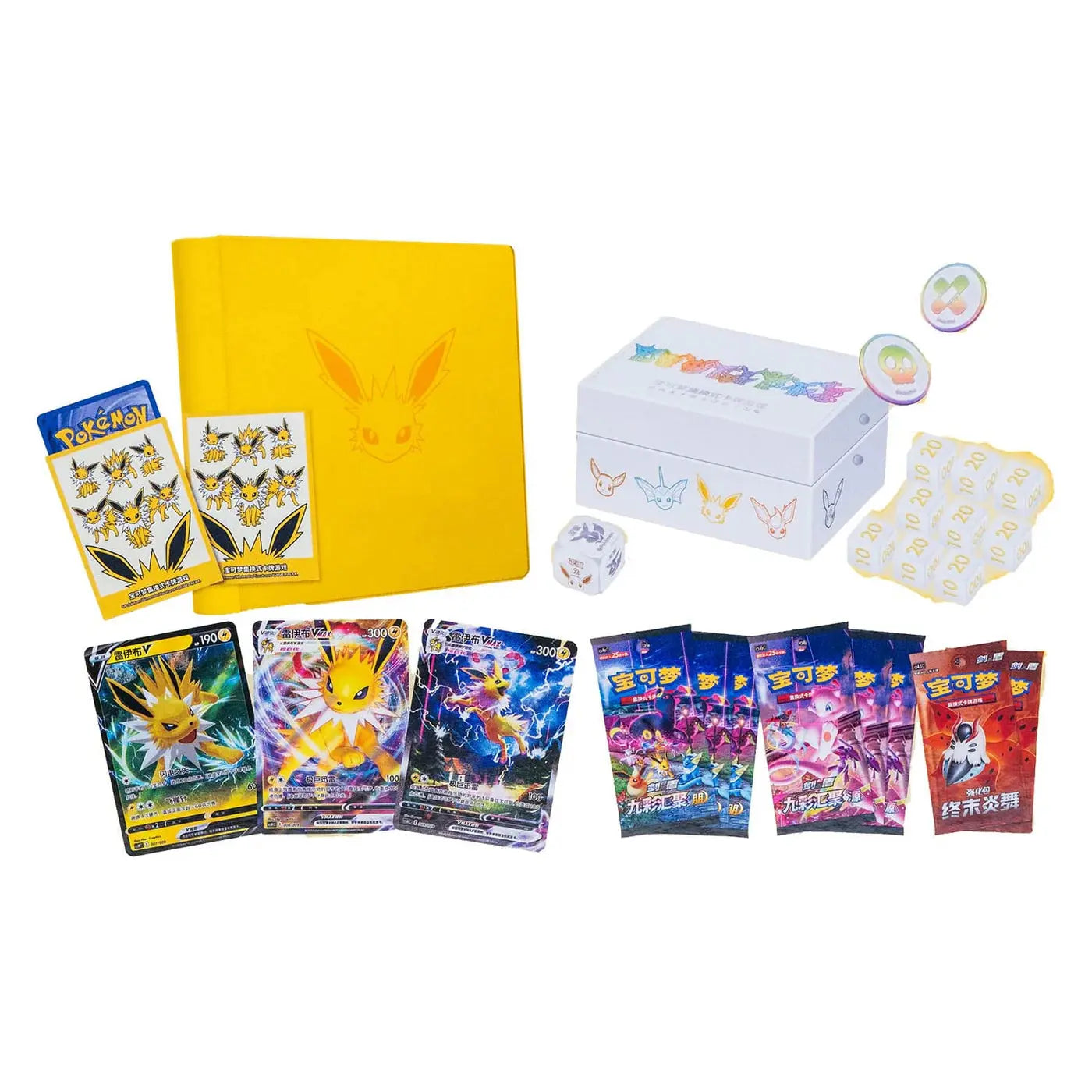 POCKET GAMES - Pokémon TCG: Jolteon Gift Box – Simplified Chinese Default Title Pokémon Chinese