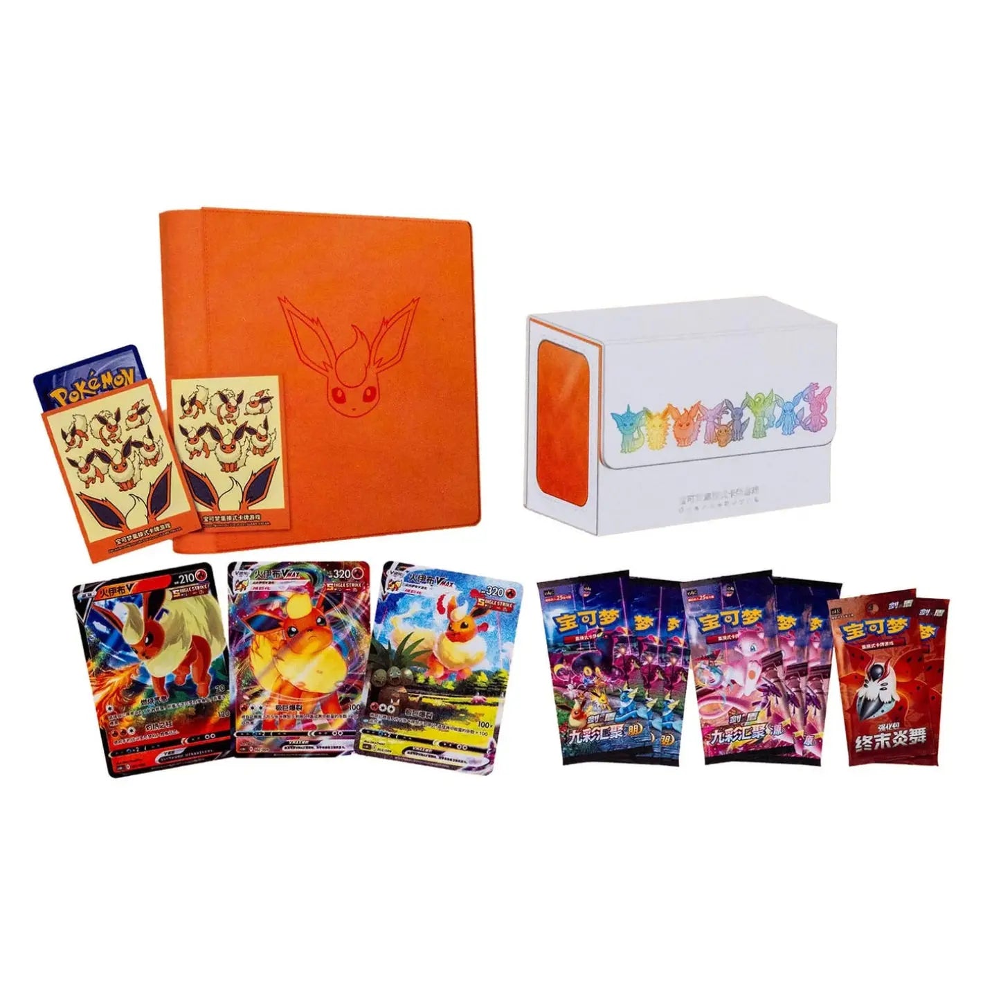 POCKET GAMES - Pokémon TCG: Flareon Gift Box – Simplified Chinese Default Title Pokémon Chinese