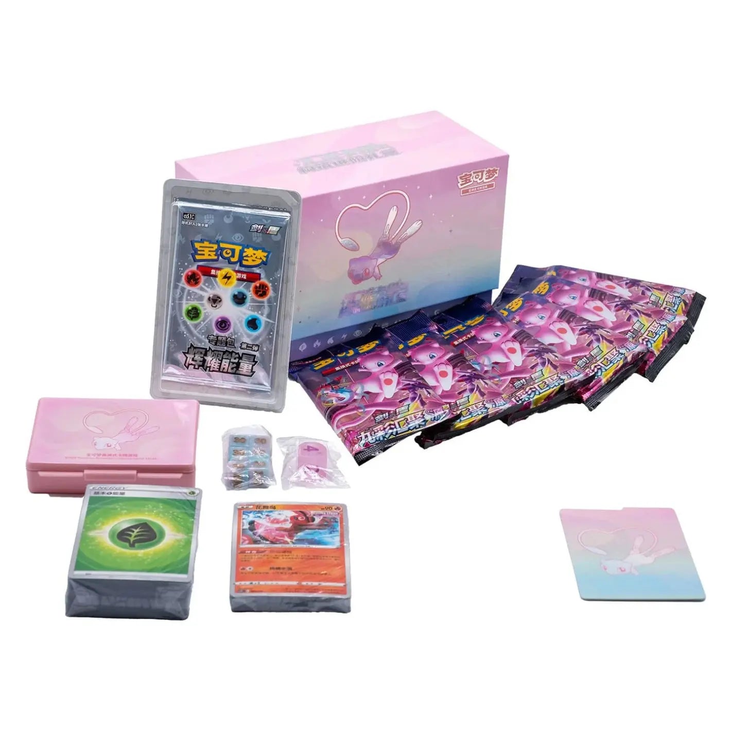 POCKET GAMES - Pokémon TCG: Mew Deck-Building Premium Gift Box – Simplified Chinese Default Title Pokémon Chinese