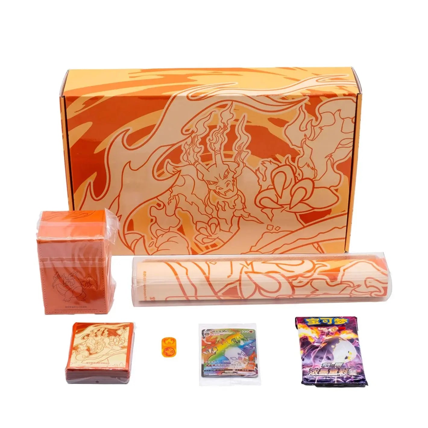 Pokmon TCG: Charizard VMAX Fight Gift Box Simplified Chinese POCKET GAMES Pokmon TCG: Charizard VMAX Fight Gift Box Simplified Chinese POCKET GAMES
