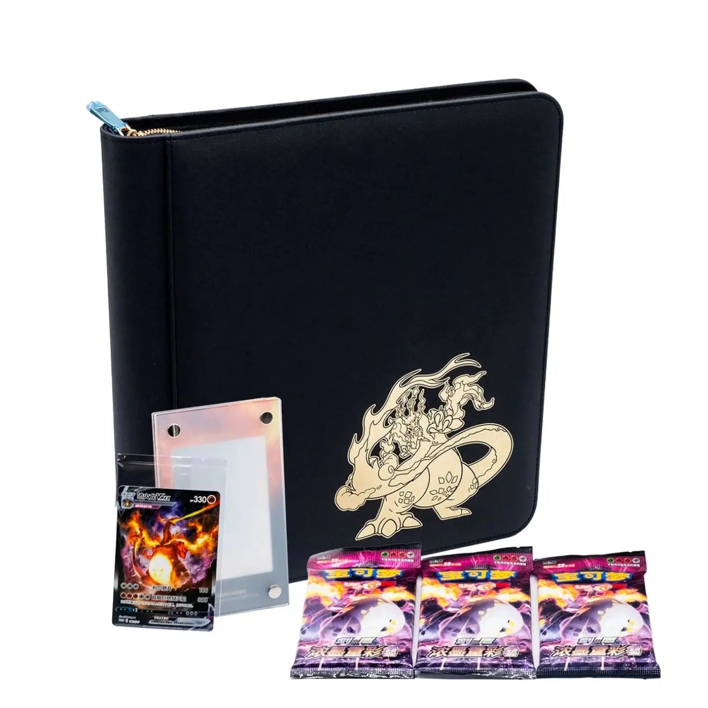 POCKET GAMES - Pokémon TCG: Charizard VMAX Fight Gift Box – Collector’s Black Edition (Simplified Chinese) Default Title Pokémon Chinese