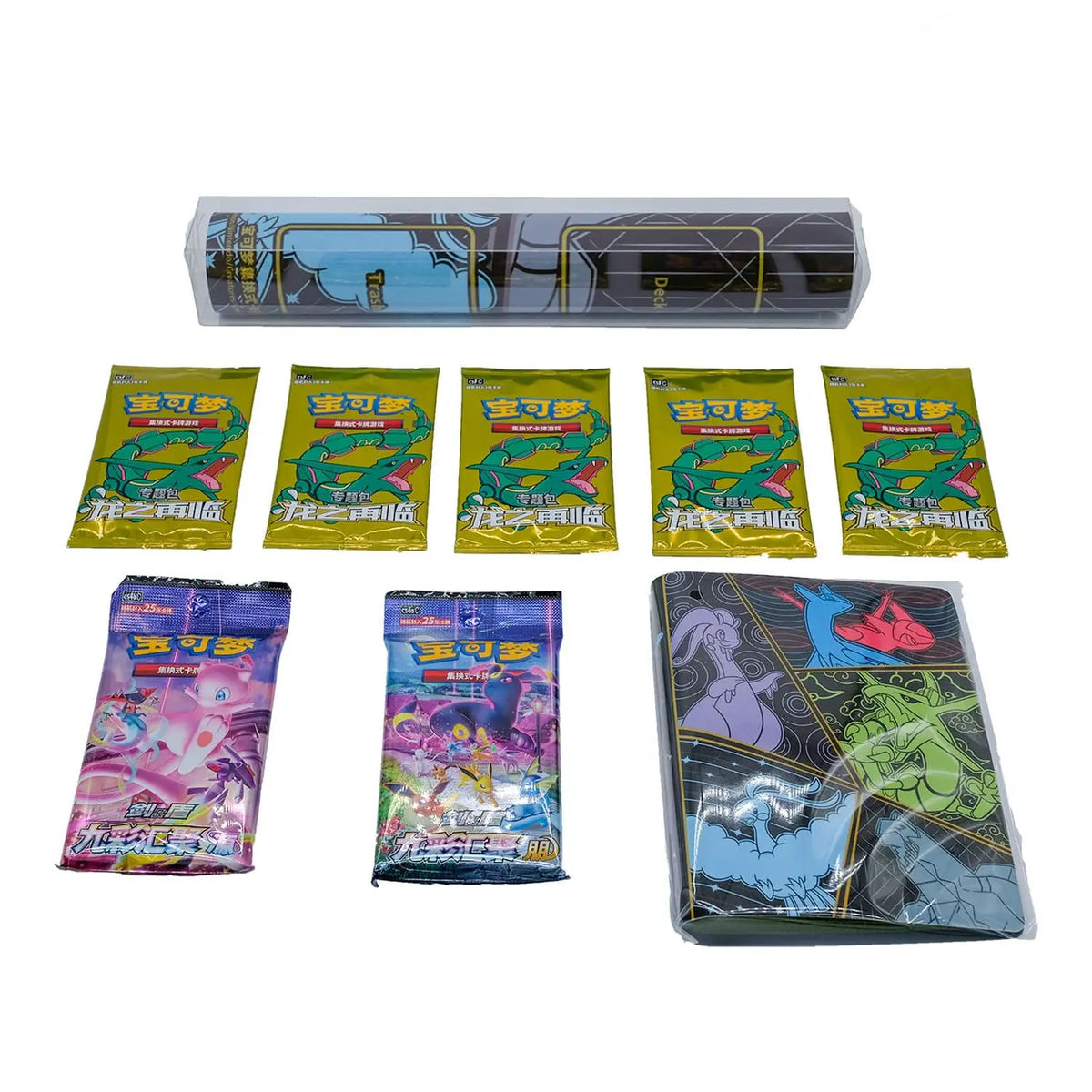 POCKET GAMES - Pokémon Box XL – Return of the Dragon – Ultra Necrozma & Rayquaza (CSFM1 & CSFM2) – Simplified Chinese Rayquaza Pokémon Chinese
