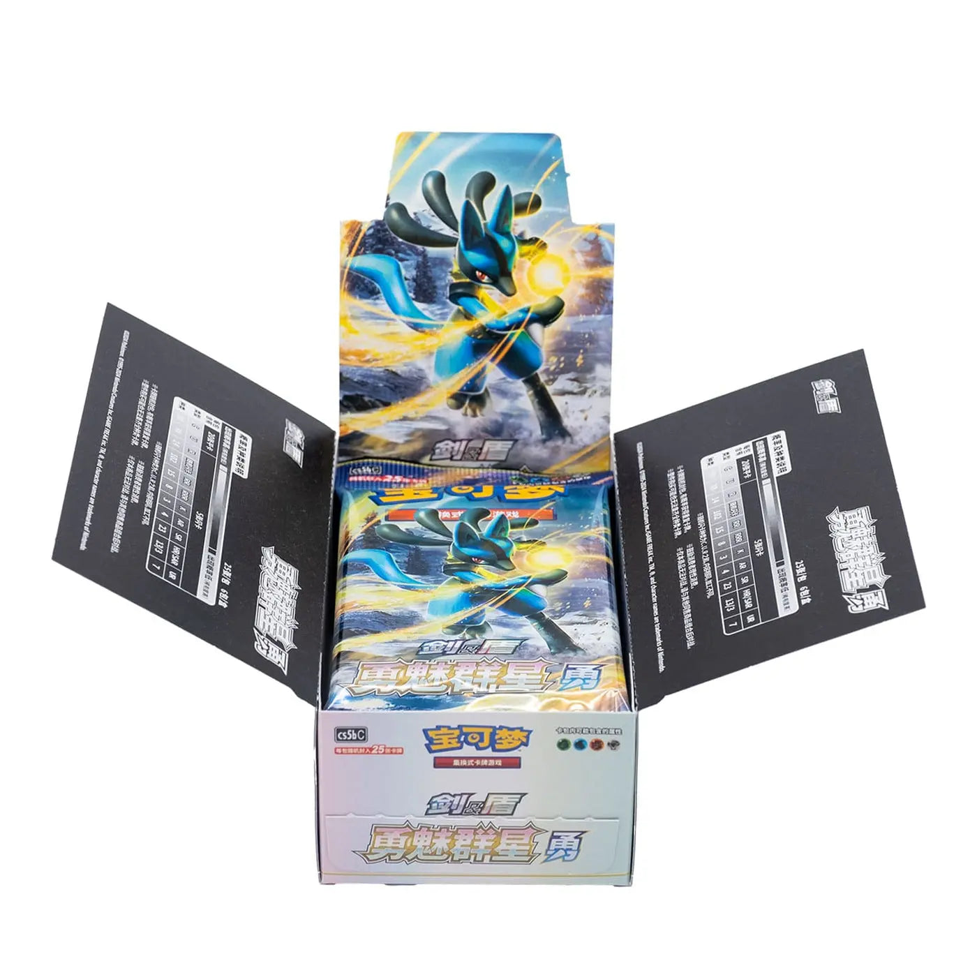 POCKET GAMES - Pokémon TCG – Brave Stars (CS5b) – Jumbo Booster Box - Simplified Chinese Default Title
