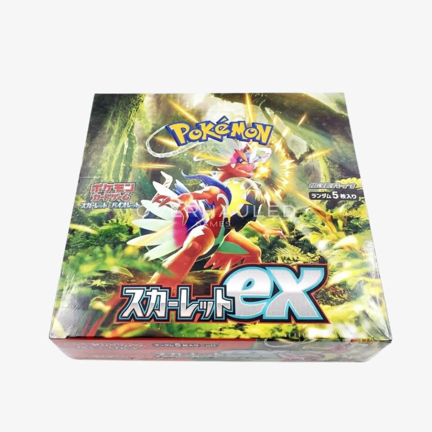 POCKET GAMES - Pokémon Scarlet ex (SV1S) Box Pokémon Jap