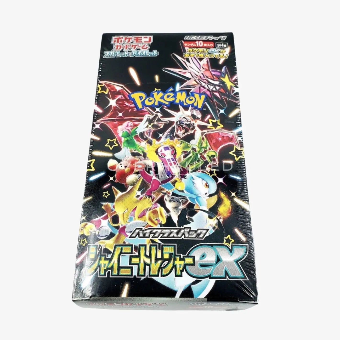 POCKET GAMES - Pokémon Shiny Treasure ex (SV4a) Box Pokémon Jap