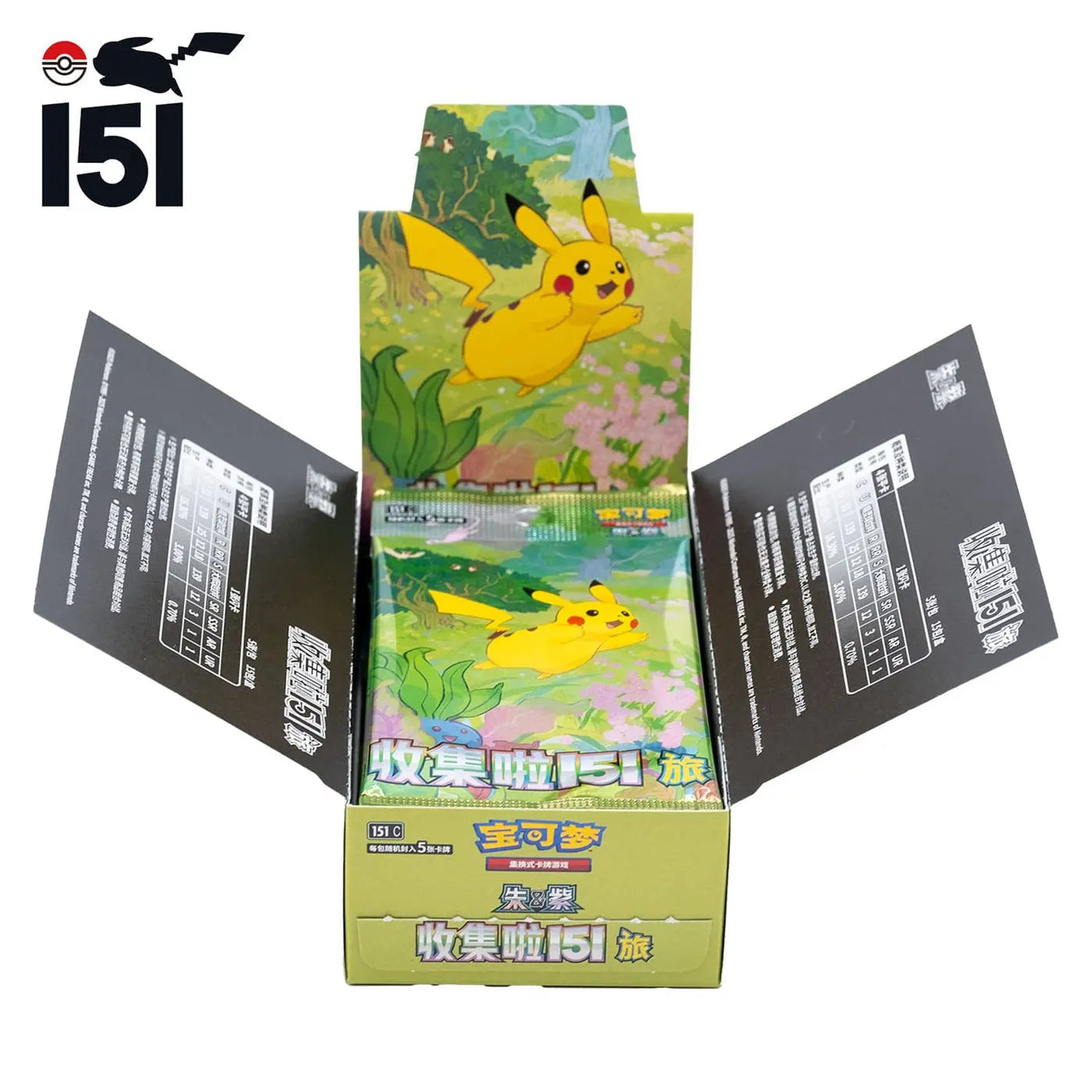POCKET GAMES - Pokémon TCG: Collect 151 Journey Slim Booster Box (151 C) – Simplified Chinese Default Title Pokémon Chinese