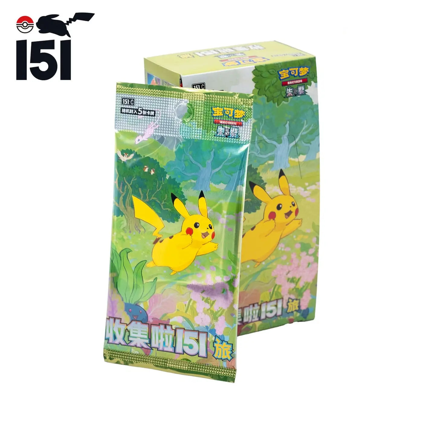 POCKET GAMES - Pokémon TCG: Collect 151 Journey Slim Booster Box (151 C) – Simplified Chinese Default Title Pokémon Chinese