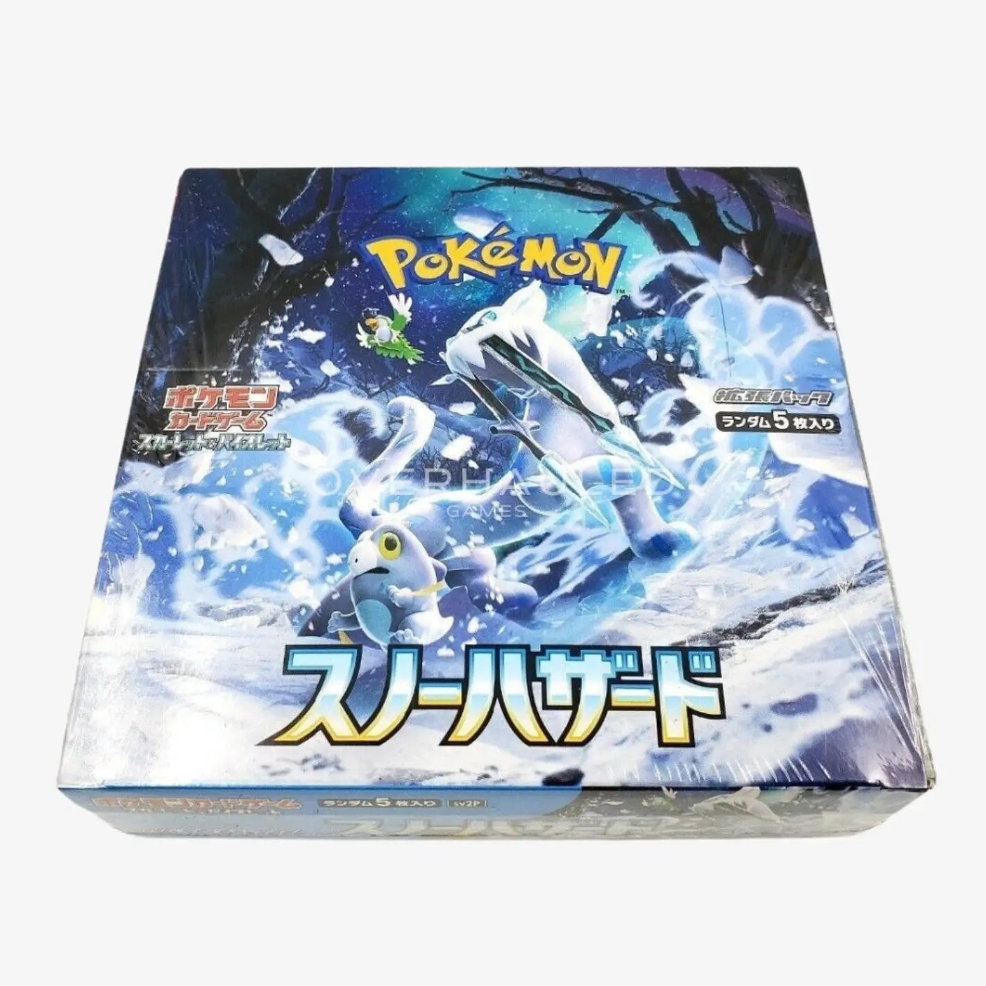 POCKET GAMES - Pokémon Snow Hazard (SV2P) Box Pokémon Jap