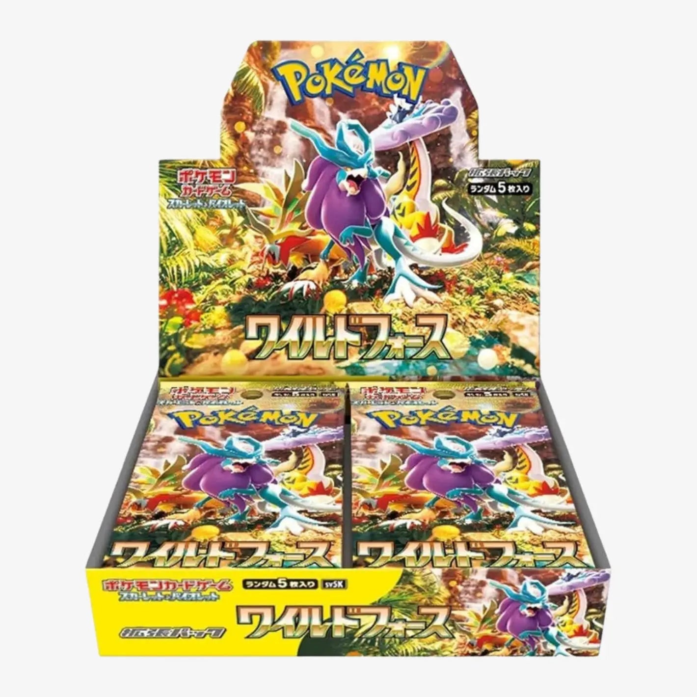 POCKET GAMES - Pokémon Wild Force (SV5K) Booster pack Pokémon Jap