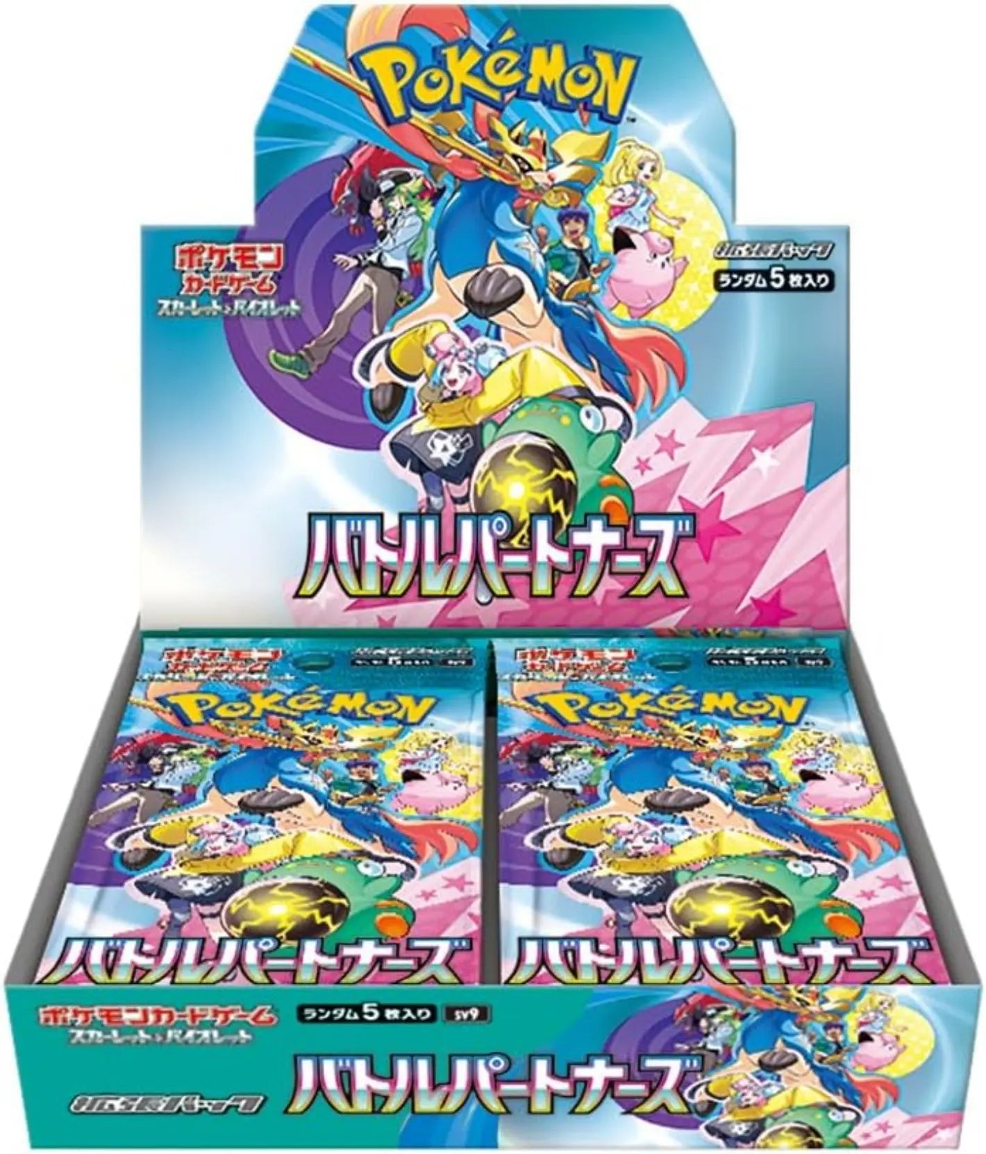 POCKET GAMES - Pokémon Battle Partner (SV9) Booster Box Pokémon Jap
